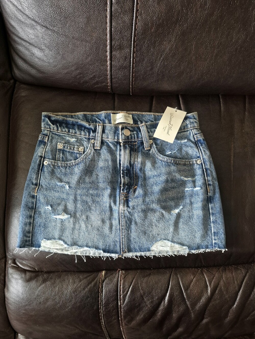 NWT- Universal Thread Jean Skirt